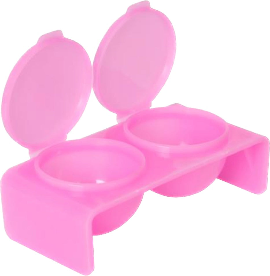 Double Plastic Dappen Dish