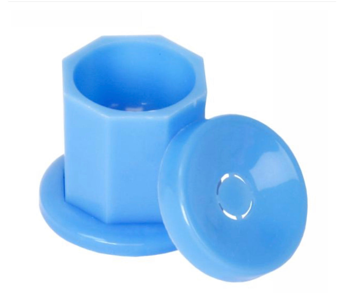 Plastic Dappen Dish With Lid