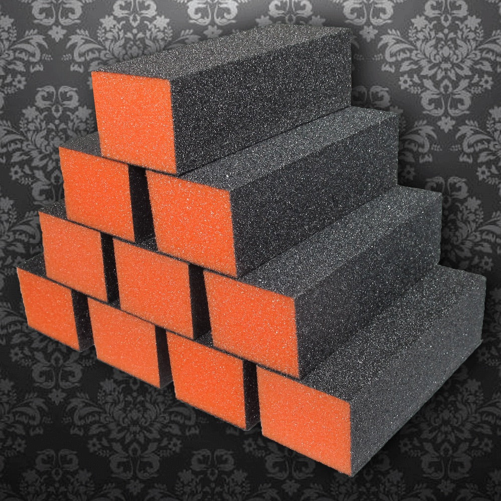 Orange Buffer Black Grit