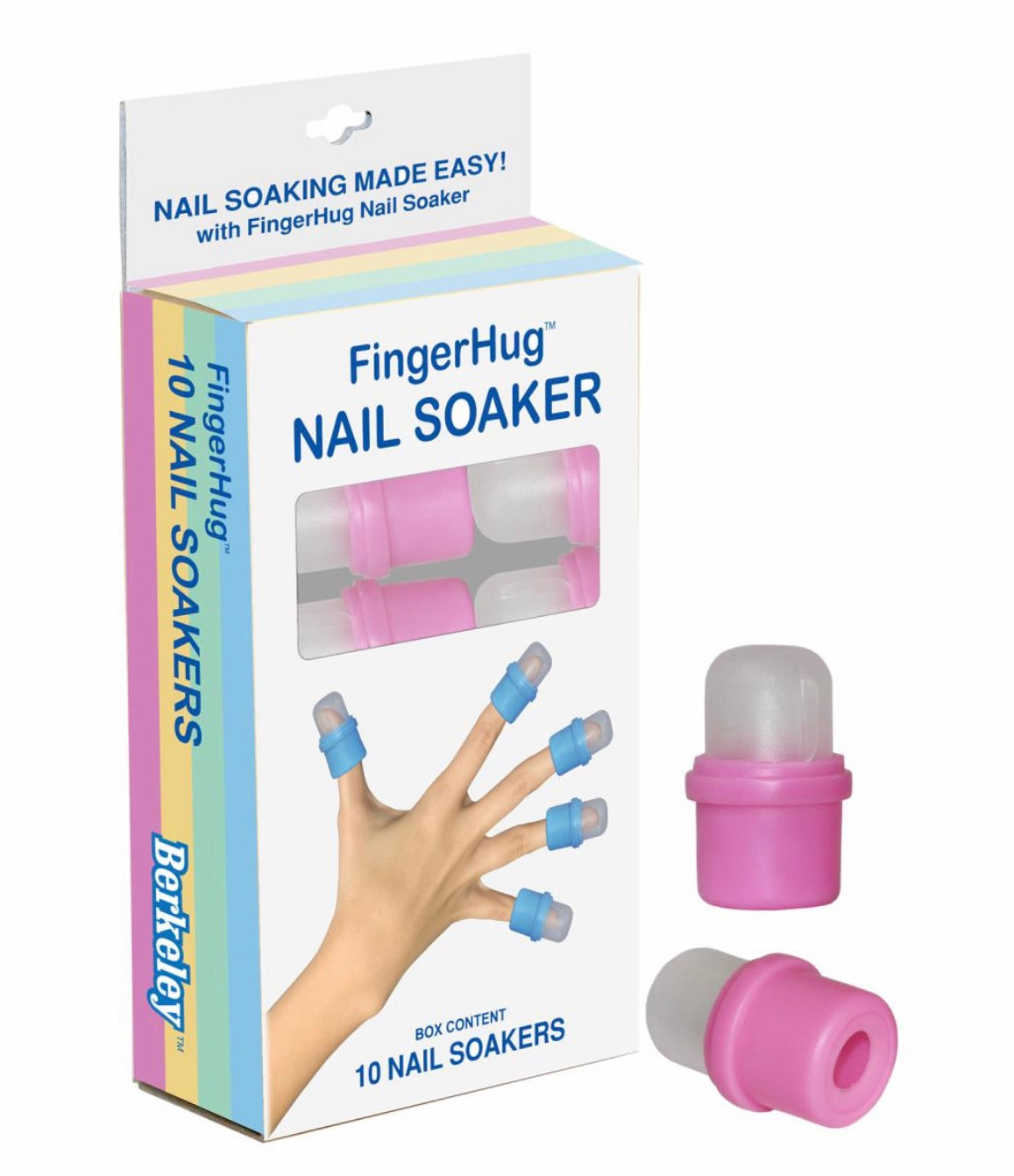 FinerHug 10-Pcs Nail Soaker