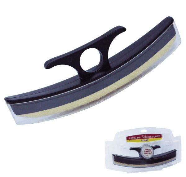 PureShine Six-inch Black Chamois Buffer