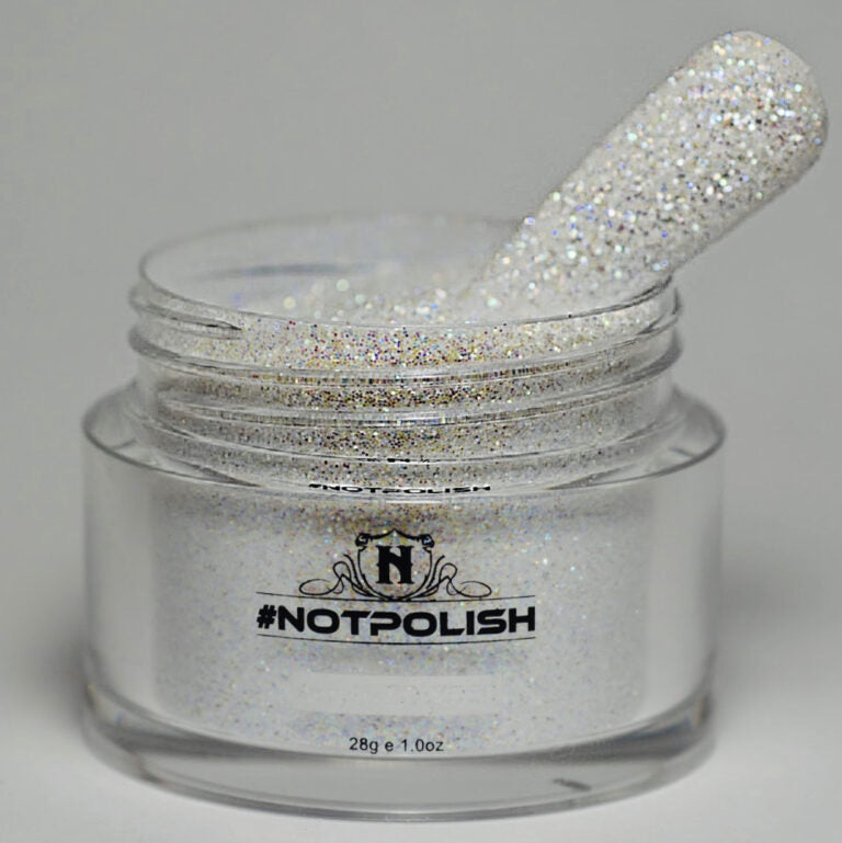 White Sugar Effect Glitter