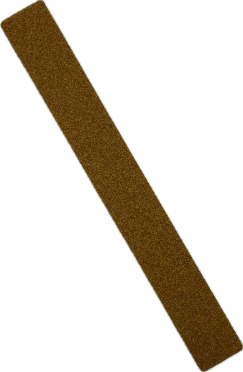 80/80 Squared Brown Yellow Extra Long Acrylic Nail file