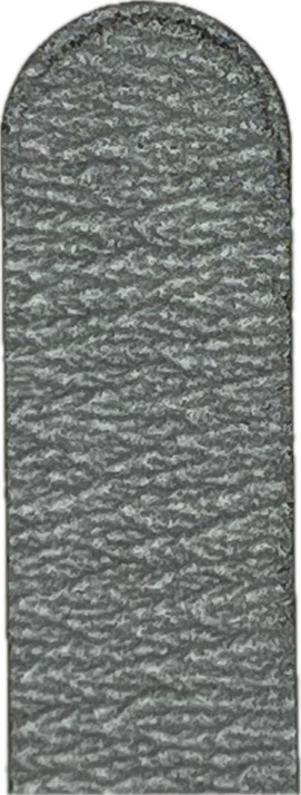 80/80 Rounded Zebra Acrylic Nail file