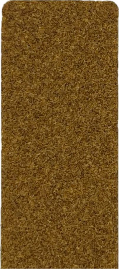80/80 Squared Brown Yellow Extra Long Acrylic Nail file