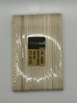 100/100 Rounded White Wood Manicure files