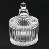 Vintage Glass Jar & Cup with Glass Lid | 80ml | 2.67 fl oz