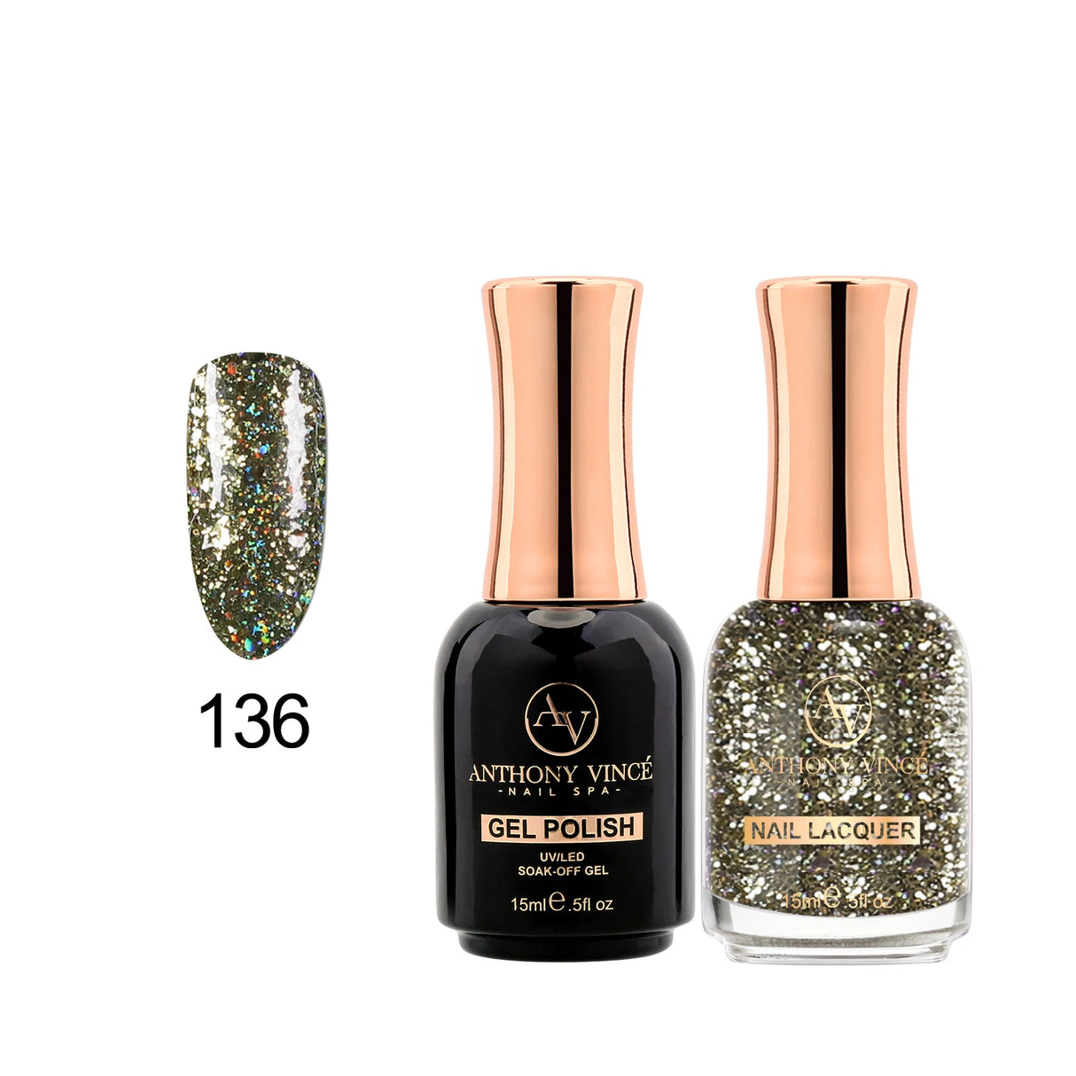 Gel Duo Colors #109 - #144 [GLITTER]