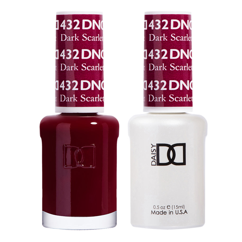 432 Dark Scarlet | L&D Beauty Nail Supply Inc