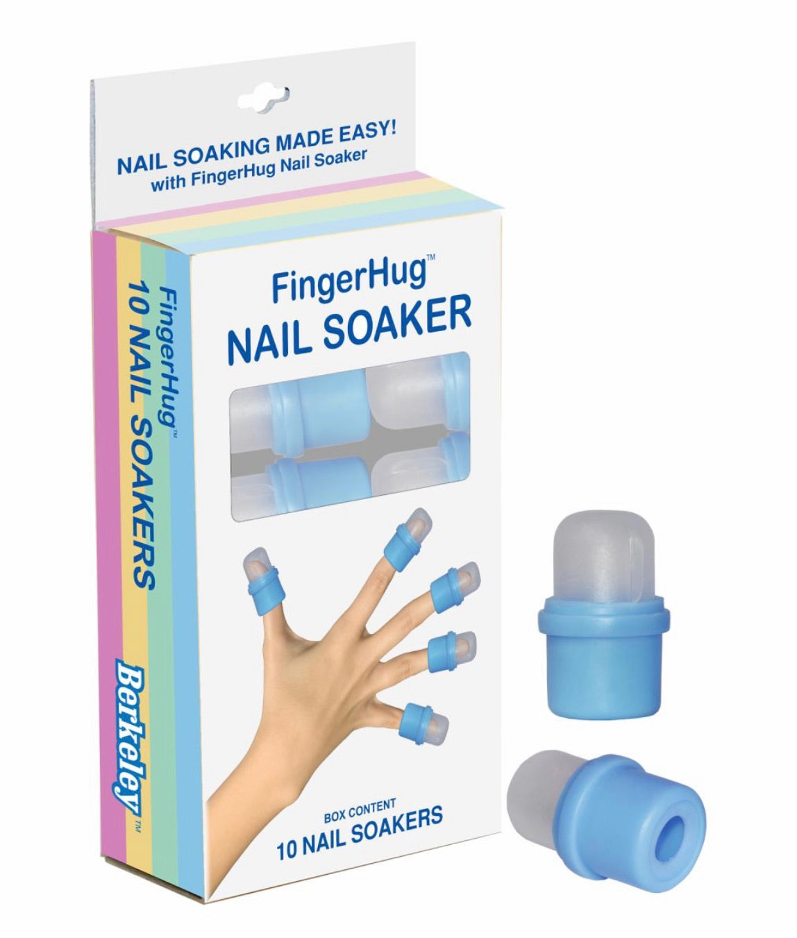 FinerHug 10-Pcs Nail Soaker