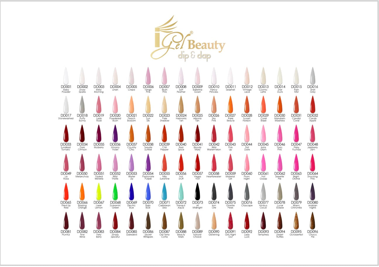 iGel Dip Powder Collection #1 to 159