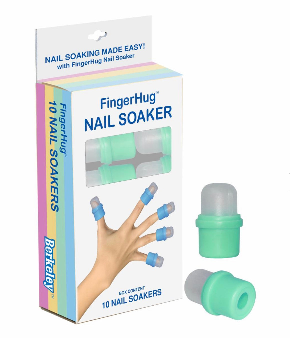 FinerHug 10-Pcs Nail Soaker