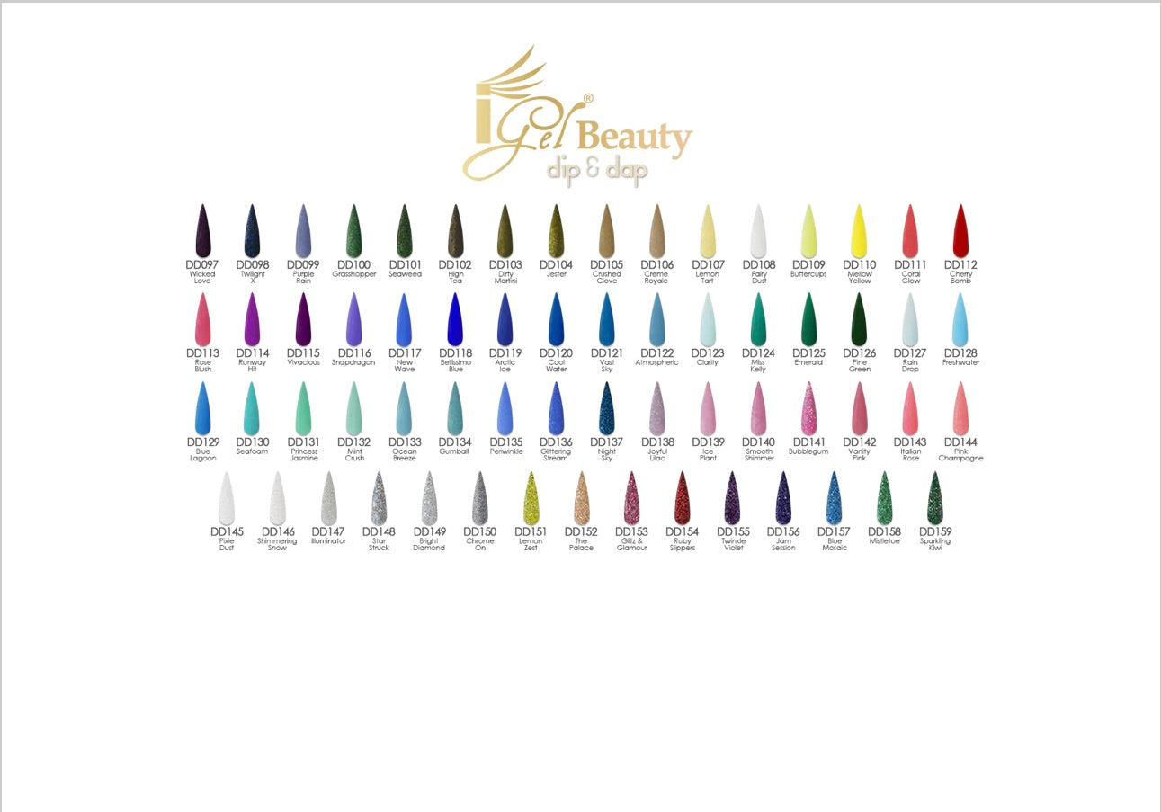 iGel Dip Powder Collection #1 to 159