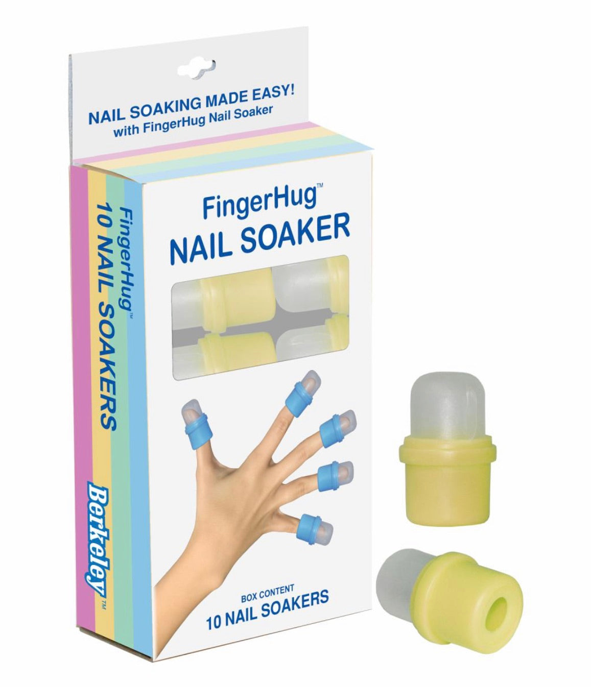 FinerHug 10-Pcs Nail Soaker