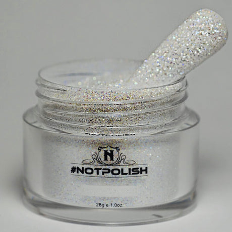 White Sugar Effect Glitter
